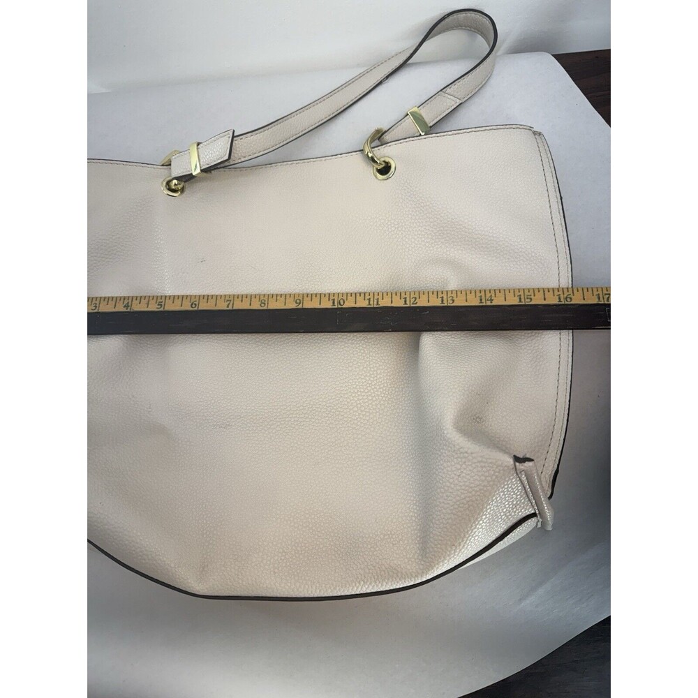 Steve Madden Bdonna Double Pocket Tote Bag Purse + Floral Inner Bag READ - Picture 10 of 13